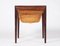 Mesa de costura de palisandro de Severin Hansen para Haslev Furniture Carpentry, años 50, Imagen 4