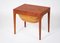 Side Table in Teak by Severin Hansen for Haslev, 1950s 1