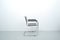 Black Leather S34 Chair in Chrome by Mart Stam for Thonet 6