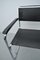 Black Leather S34 Chair in Chrome by Mart Stam for Thonet, Image 8