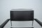 Black Leather S34 Chair in Chrome by Mart Stam for Thonet 9