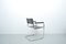 Black Leather S34 Chair in Chrome by Mart Stam for Thonet 5