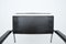 Black Leather S34 Chair in Chrome by Mart Stam for Thonet 15