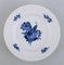 Blue Flower Braided Model Number 10/8095 Lunch Plates from Royal Copenhagen, Set of 4 4