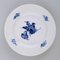 Blue Flower Braided Model Number 10/8095 Lunch Plates from Royal Copenhagen, Set of 4, Image 3