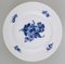 Blue Flower Braided Model Number 10/8095 Lunch Plates from Royal Copenhagen, Set of 4 5