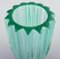 Art Deco Light Green Vase by Pierre Gire, 1940s 3