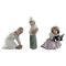 Porzellanfiguren von Lladro, Spanien, 1970er, 3er Set 1