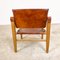 Chaise Safari Vintage en Cuir Cognac, Danemark 8