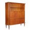 Cabinet in Mahogany & Brass, 1950s, Image 1