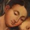 Venezianischer Schulkünstler, Maria, Jesus, Johannes und Engel, 17. Jh., Öl auf Leinwand, Gerahmt 4