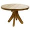 Brutalist Round Dining Table from De Puydt, Belgium, 1970s 1