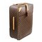 Baúl de plástico de cuero marrón de Louis Vuitton, años 2000, Imagen 1