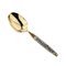 Gilded Silver Dessert Spoons with a Niello Pattern, USSR, 1960s, Set of 6 4