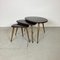 Nest of Pebble Tables by Lucian Ercolani for Ercol, 1950s, Set of 3 1