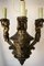 Lámpara de araña con cuatro figuras mitológicas griegas, década de 2010, Imagen 14