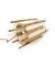 Mesa estilo Louis Sognot italiana de bambú y ratán, años 60, Imagen 10