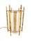 Mesa estilo Louis Sognot italiana de bambú y ratán, años 60, Imagen 4