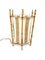 Mesa estilo Louis Sognot italiana de bambú y ratán, años 60, Imagen 5