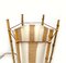 Mesa estilo Louis Sognot italiana de bambú y ratán, años 60, Imagen 13