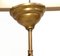 Art Nouveau Lantern Gilt Chandelier Light, Image 4