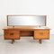 Mid-Century Dressing Table with Mirror in Teak, 1960 1