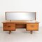 Mid-Century Dressing Table with Mirror in Teak, 1960, Image 1