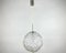 Kugelförmige Vintage Glas Deckenlampe 1