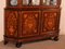 Dutch Wood Marquetry with Floral Decor Showcase Cabinet 10