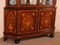 Dutch Wood Marquetry with Floral Decor Showcase Cabinet, Image 10