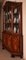 Dutch Wood Marquetry with Floral Decor Showcase Cabinet 12