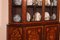 Dutch Wood Marquetry with Floral Decor Showcase Cabinet 8