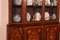 Dutch Wood Marquetry with Floral Decor Showcase Cabinet, Image 8