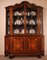 Dutch Wood Marquetry with Floral Decor Showcase Cabinet, Image 2