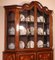Dutch Wood Marquetry with Floral Decor Showcase Cabinet, Image 4