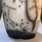 Ungarische Flache Nr. 11 Raku Pottery Vase von Ferenc Szili, 2017 17