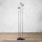 Model 1073 Anodized Aluminum and Metal Floor Lamps by Gino Sarfatti for Arteluce, 1956, Set of 3 2