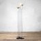 Model 1073 Anodized Aluminum and Metal Floor Lamps by Gino Sarfatti for Arteluce, 1956, Set of 3 1