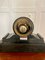 Antique Victorian Drum Head Marble Mantle Clock, 1860s 9