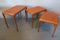 Tables Gigognes Mid-Century par Johannes Andersen pour Silkeborg, Danemark, 1960s 4