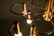 Italian Ceiling Lamp in Brass from Sciolari, 1970s, Image 14