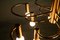 Lampada da soffitto in ottone di Sciolari, Italia, anni '70, Immagine 14