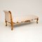 Antique French Gilt Wood Chaise Longue, 1960s 4