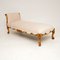 Antique French Gilt Wood Chaise Longue, 1960s 8