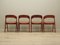 Danish Teak Chairs by Kai Kristiansenfrom for Korup Stolefabrik, 1970s, Set of 4 3