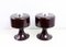 Space Age Brown Lacquered Metal Table Lamps, 1970s, Set of 2, Image 13