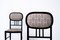 Art Nouveau Chairs and Table by Josef Hoffmann for Thonet, 1890s, Set of 3 7