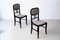 Art Nouveau Chairs and Table by Josef Hoffmann for Thonet, 1890s, Set of 3 2