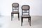 Art Nouveau Chairs and Table by Josef Hoffmann for Thonet, 1890s, Set of 3 15