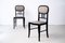 Art Nouveau Chairs and Table by Josef Hoffmann for Thonet, 1890s, Set of 3 9